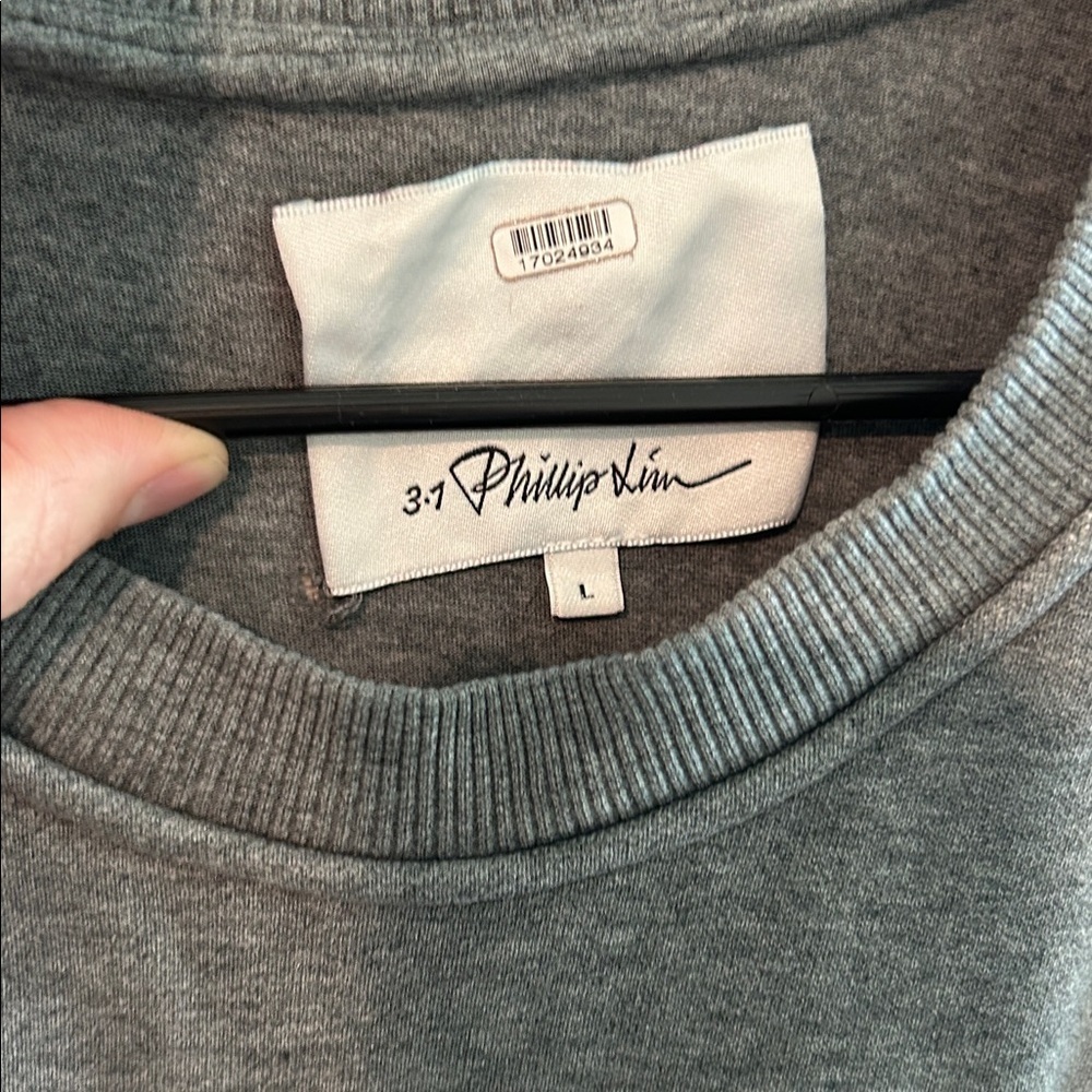 3.1 Phillip Lim Long Sleeve Draped Knit Dress - Picture 6 of 11